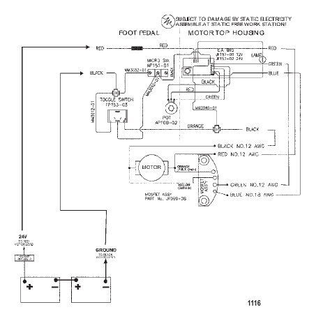 Wire Diagram (Model GWF67V)