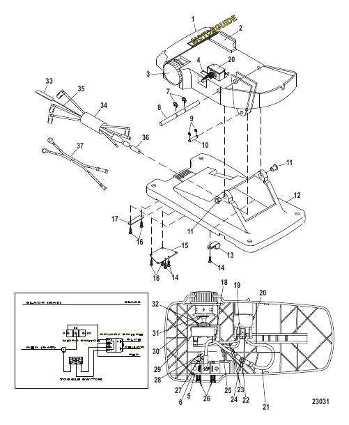 Foot Pedal Assembly (M899721T)