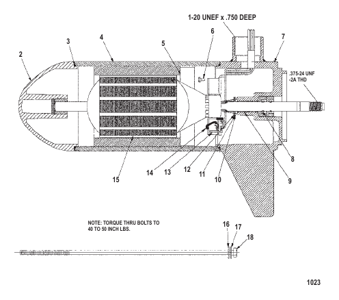 Lower Unit Assembly (38# - 5/2 Speed) (MPF397042)