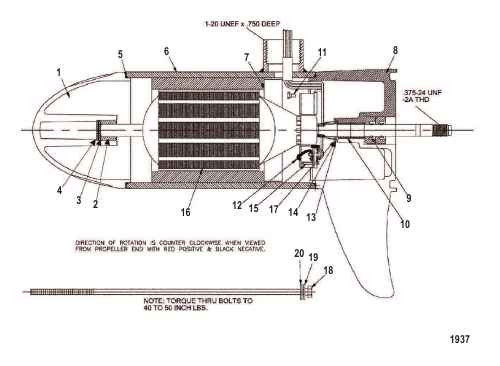 Lower Unit Assembly (71# - 5 Speed) (MVF397052)