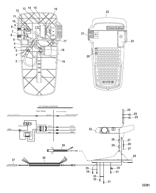 Foot Pedal Assembly (MLP300502)