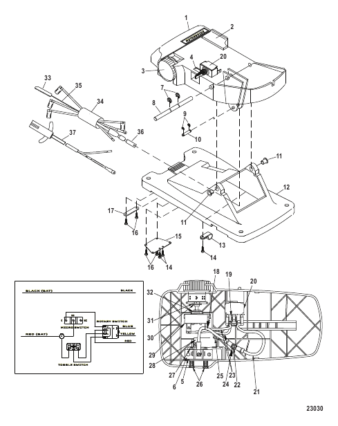 Foot Pedal Assembly (M899720T)