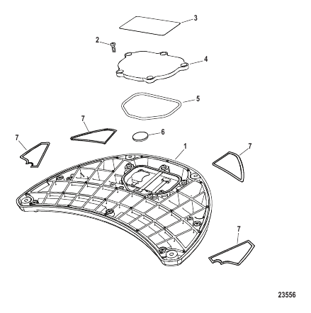 Foot Pedal Assembly (Wireless Models)