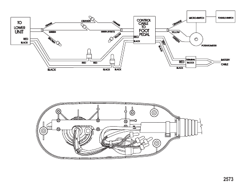 Wire Diagram (Model MP6700D) (24 Volt)