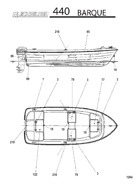 MODEL 440 BARQUE