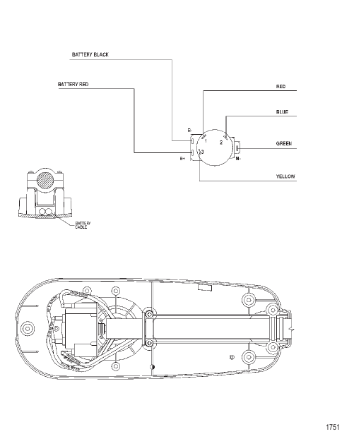 Wire Diagram (Model TT2500) (12 Volt)