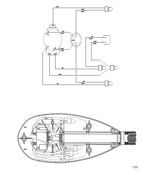 Wire Diagram (Model FW30HT) (Without Quick Connect)