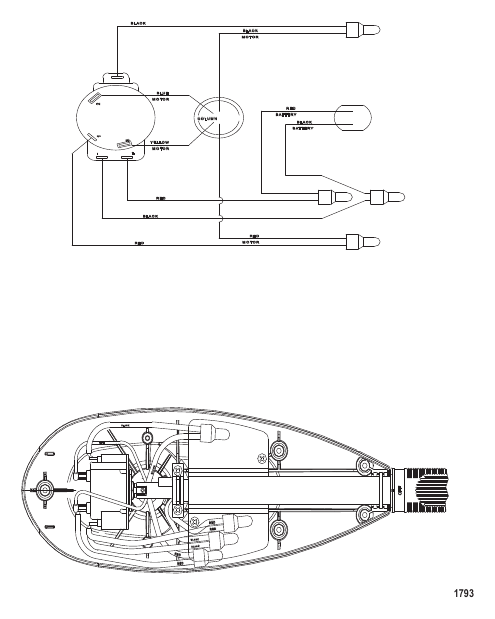Wire Diagram (Model FW36HT) (Without Quick Connect)