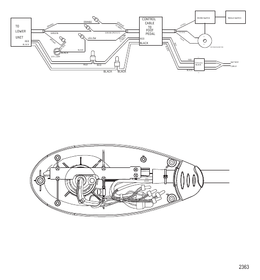 Wire Diagram (Model FW71FBD)