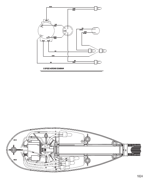 Wire Diagram (Model FW54HB) (Without Quick Connect)