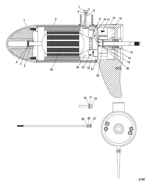 Lower Unit Assembly (54# - Var/Rev) (MCC397032)