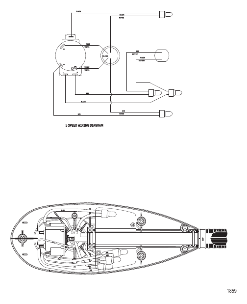 Wire Diagram (Model SW46HT) (Without Quick Connect)