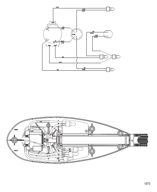 Wire Diagram (Model SW54HB) (Without Quick Connect)