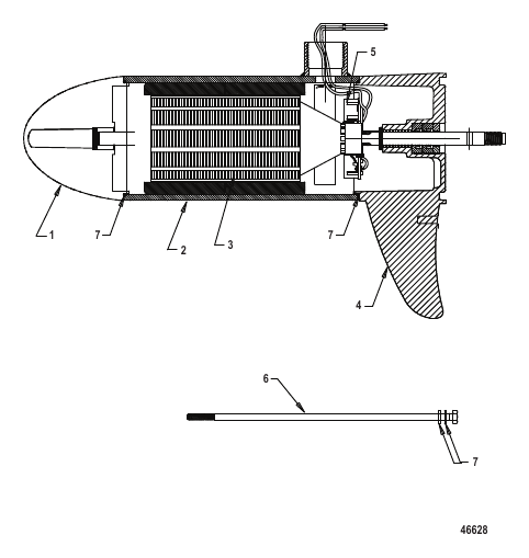 Lower Unit Assembly (75# - Variable) (8M0056703)