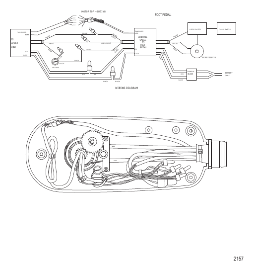 Wire Diagram (TR109PFBD) (36 Volt)