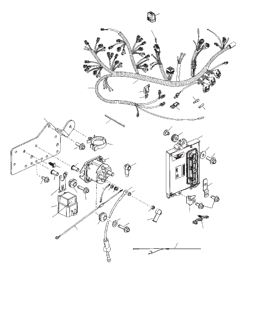 Electrical Components (Relay/Solenoid Plate)