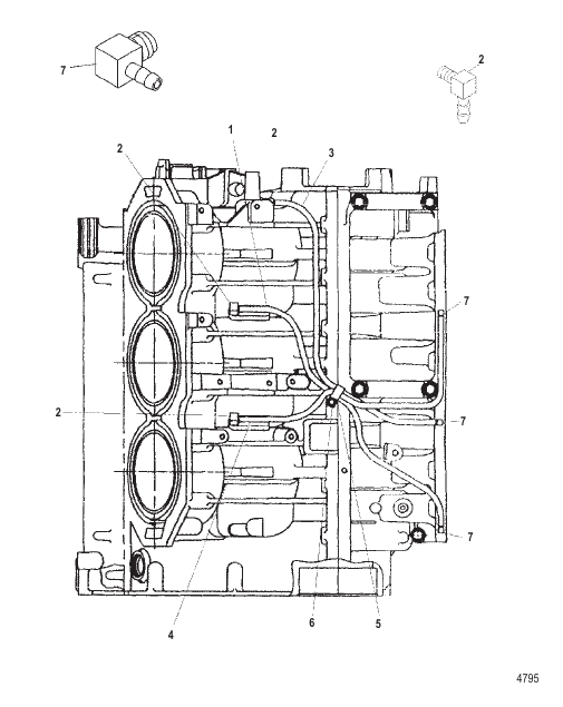 Oiling System (Center Main - Starboard)