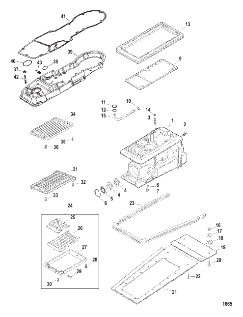 Jet Drive Housing Components