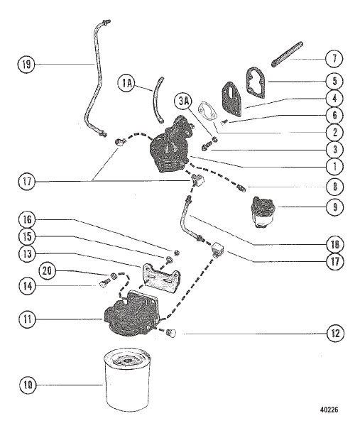 FUEL PUMP AND FUEL FILTER