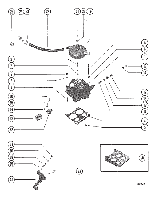 CARBURETOR AND AUTOMATIC CHOKE