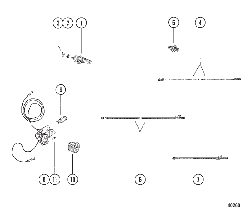 OIL AND WATER SENSOR (INBOARD)