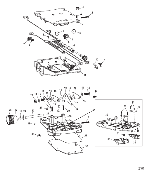 Foot Pedal Assembly (M0099103)