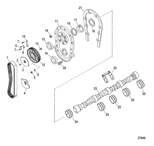 Engine Components (Front Cover And Camshaft)