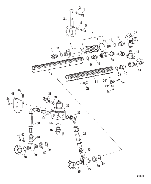 Fuel Line Components (Design I)