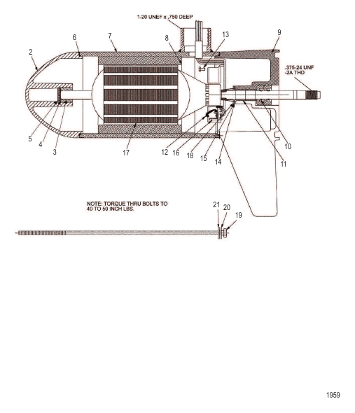 Lower Unit Assembly (54# - 5/2 Speed) (MDF397102)