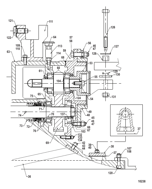 Drive Reduction (Cross Section C)