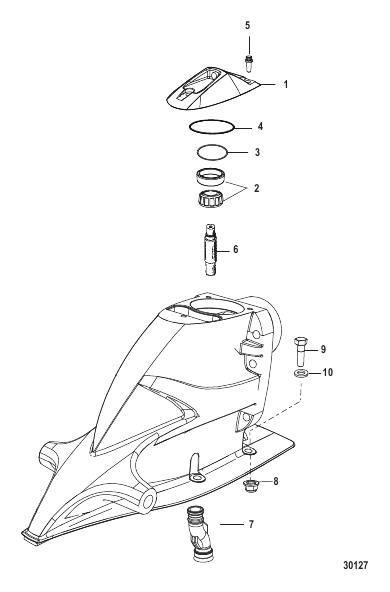 Driveshaft Housing and Driveshaft
