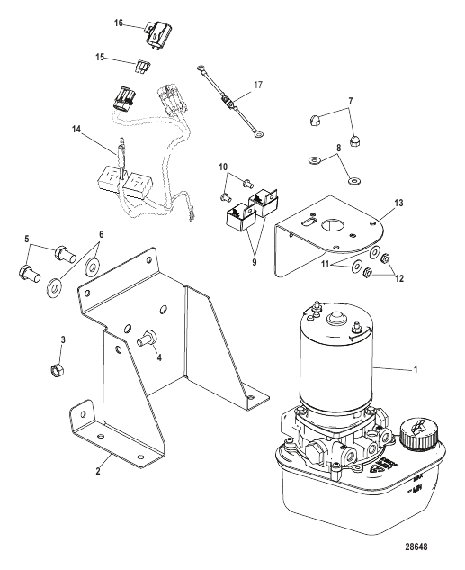 Trim Pump Assembly (Complete)