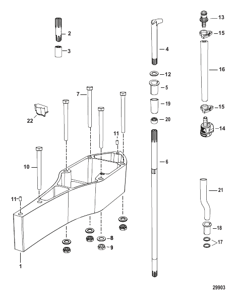 Spacer Kit Gear Case