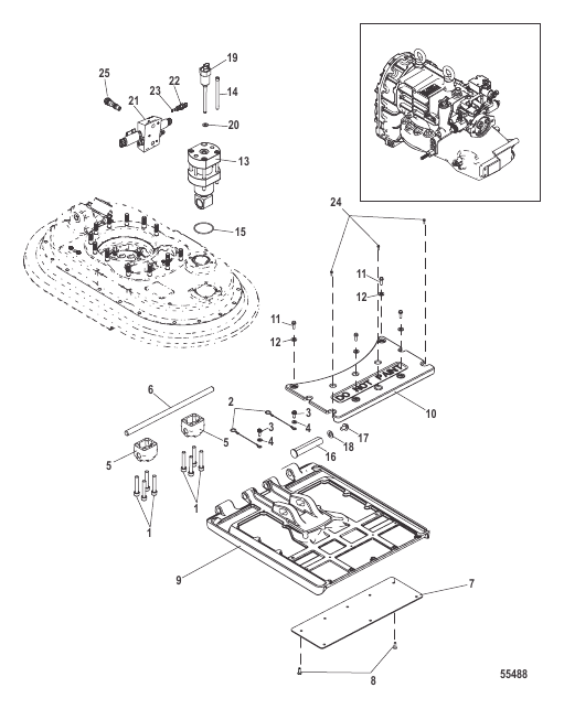 Trim Components 0M961605 and Below