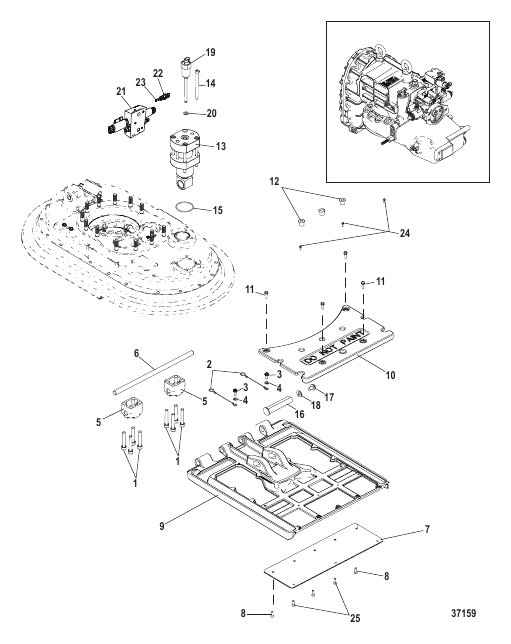 Trim Components 0M961606 and Up