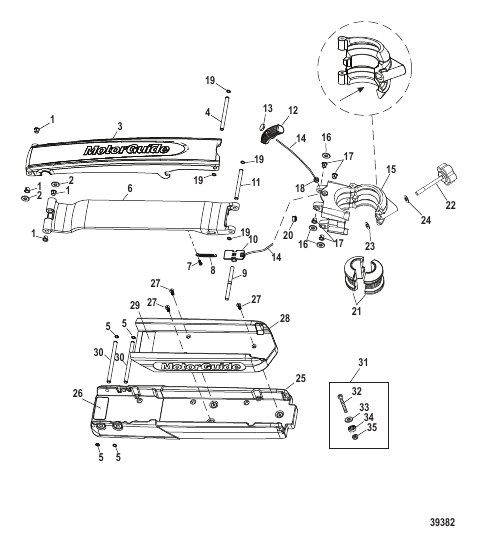 Gator 360 Flex II Mount (Black) (DESIGN I) (8M4000308)
