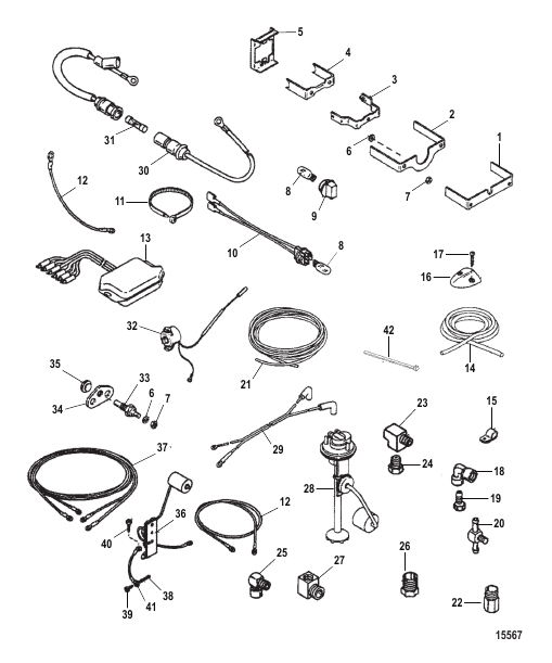Mounting Hardware (Aqua Casing Gauges)