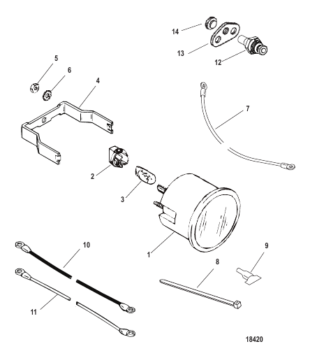 Gauge and Mounting Hardware Water Temperature (100-240 F)