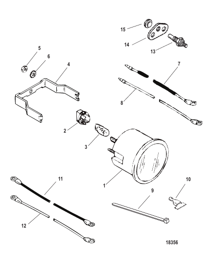Gauge and Mounting Hardware Water Temperature (100-240 F)