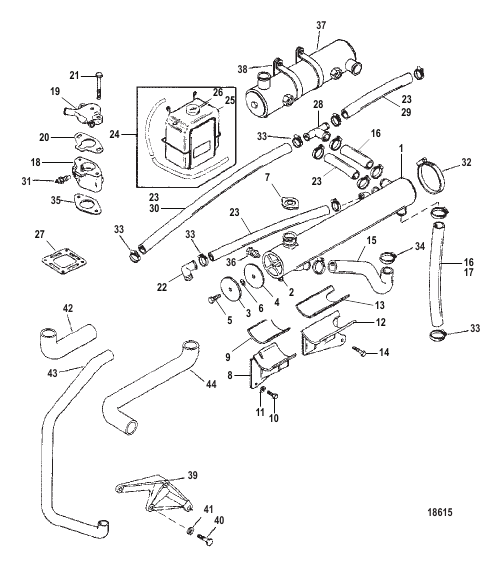 Closed Cooling System (18390A6 / A8)