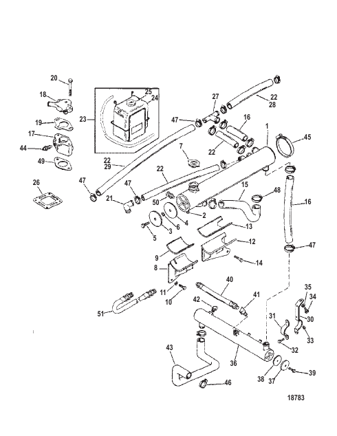 Closed Cooling System (18390A7 / A11)