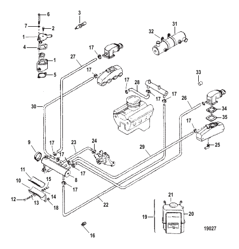 Closed Cooling System (18390A12 / A13)