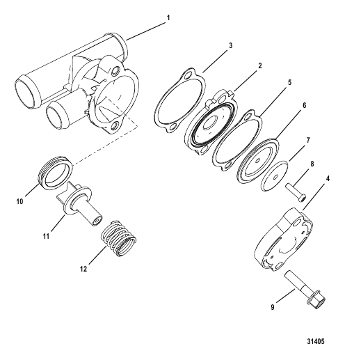 Relief Valve Kit 863208A 3