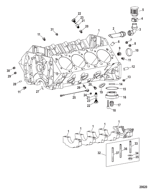 Engine Components (Cylinder Block)
