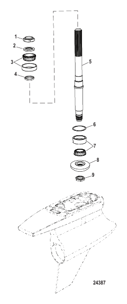 Gear Housing Assembly (Driveshaft)