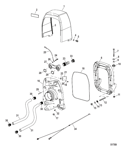 Outer Transom Assembly