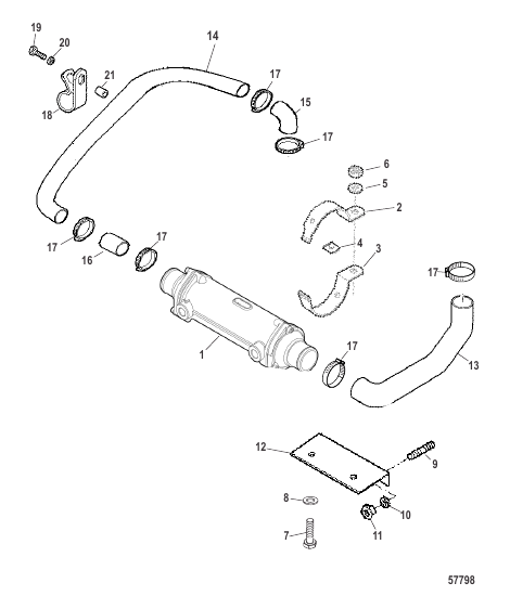 Cooling System-Oil Cooler