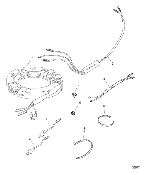 Ignition Stator Kit 4 Cylinder (832075A20)
