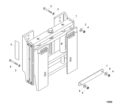 Jack Plate Kit, Manual (891758A01 /A02 /A03 /A05)