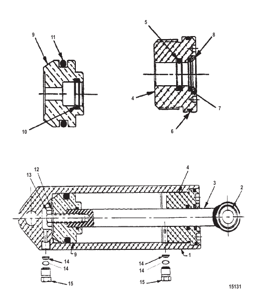 Cylinder Assembly, Hydraulic (845739A10)